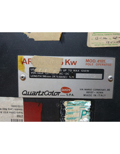 QuartzColor 4101 Arturo 5kw Pole Operated Studio Light